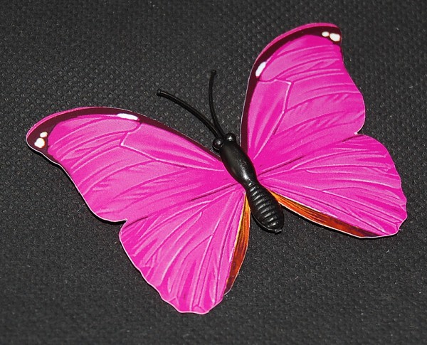 Magnet Schmetterling pink/rosa 70x50 mm - BFRO0022