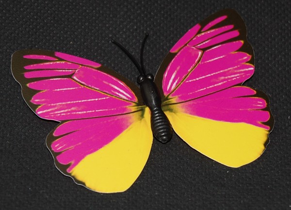 Magnet Schmetterling pink/rosa 70x55 mm - BFRO0002