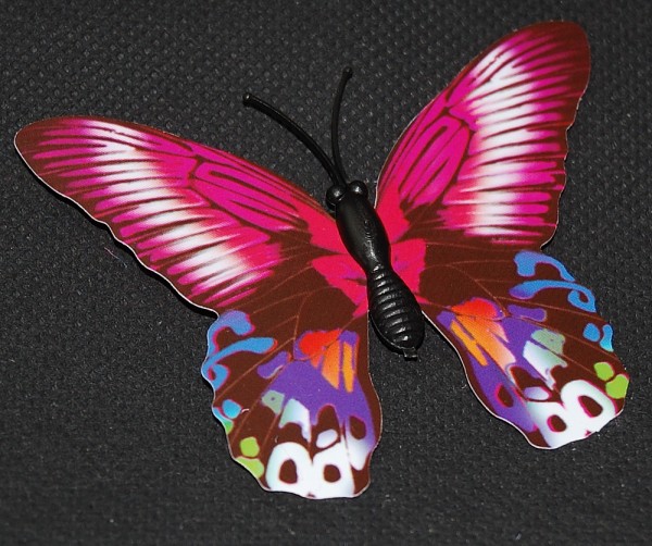 Magnet Schmetterling pink/rosa 70x55 mm - BFRO0009